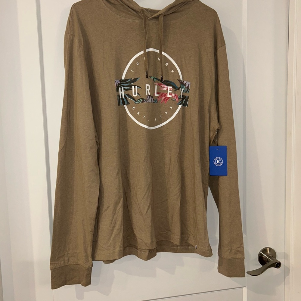 Hurley Brown Graphic Hoodie